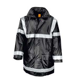 Unisex bunda(RESULT WORKGUARD MANAGEMENT COAT) > čierna > M