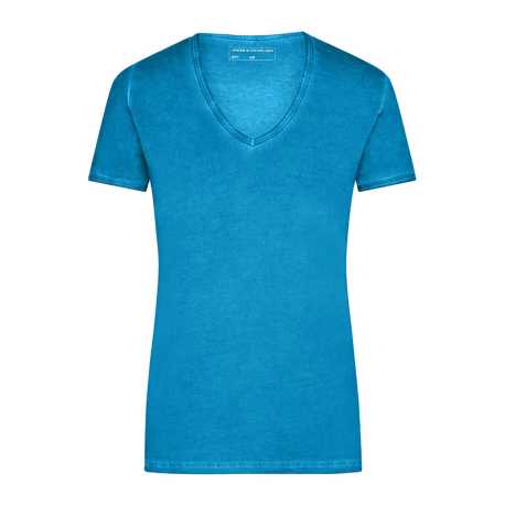 Dámske tričko (DAIBER Ladies' Gipsy T-Shirt) > tyrkysová > 2XL