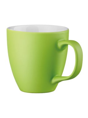 Porcelánový hrnček > zelená (lime)