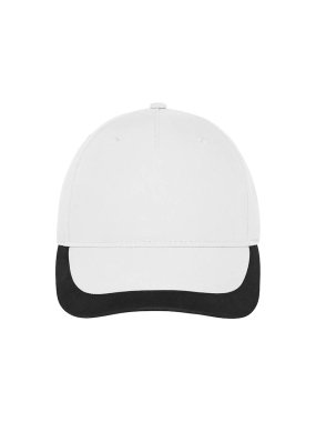 5 panelová šiltovka (MB 5 Panel Sports Cap) > biela / čierna