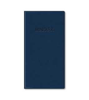 Diár (Minidiár 2026) - 8 x 15,5 cm > modrá > vreckový mesačný