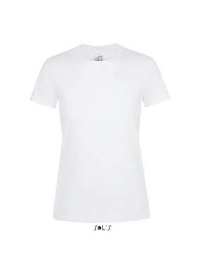 Dámske tričko(SOL'S REGENT WOMEN ROUND-NECK T-SHIRT) > biela > S