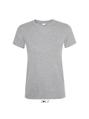 Dámske tričko(SOL'S REGENT WOMEN ROUND-NECK T-SHIRT) > šedá (melange) > 3XL