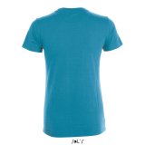 Dámske tričko(SOL'S REGENT WOMEN ROUND-NECK T-SHIRT) > modrá (aqua) > L