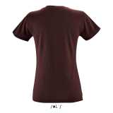 Dámske tričko(SOL'S REGENT WOMEN ROUND-NECK T-SHIRT) > bordová > L