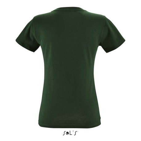 Dámske tričko(SOL'S REGENT WOMEN ROUND-NECK T-SHIRT) > zelená (bottle) > L
