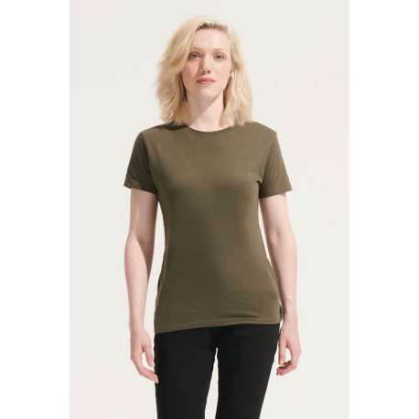 Dámske tričko(SOL'S REGENT WOMEN ROUND-NECK T-SHIRT) > čierna (deep) > 3XL