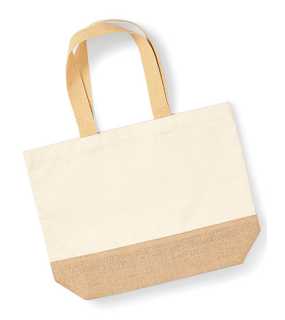 Nákupná taška (WM Jute Base Canvas Bag) > béžová (natural)