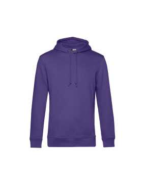 Pánska mikina (B&C Organic Hooded)>fialová (radiant purple)>3XL