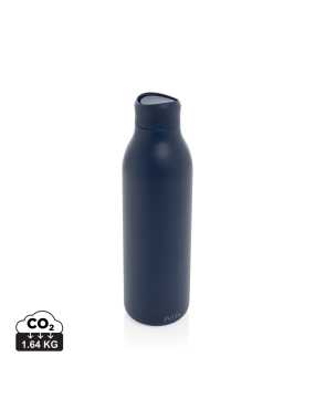 Fľaša na vodu 600ml Avira Alok z RCS recykl. nerezovej ocele > modrá (navy)
