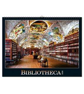 Nástenný kalendár (Bibliotheca 2026) - 56 x 42 cm