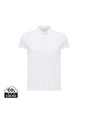 Dámske polo tričko Iqoniq Yosemite z recykl. bavlny > biela (recycled) > 3XL