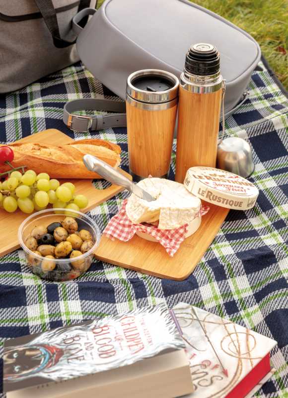 Bambusový termohrnček > hnedá