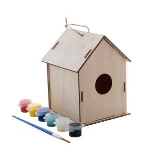 DIY vtáčia búdka > prírodná