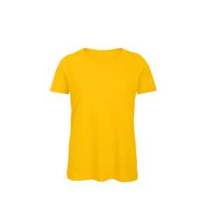 Dámske tričko (B&C /women) > žltá(gold) > L