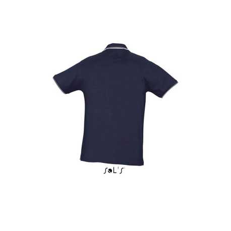 Pánska polokošeľa (SOLS PRACTICE MENS GOLF PIQUE POLO SHIRT)>modrá (navy) / biela>M