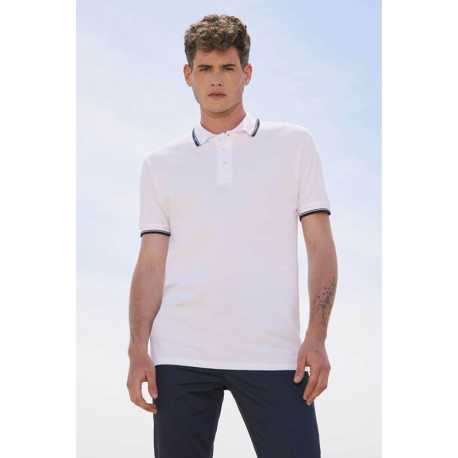 Pánska polokošeľa (SOLS PRACTICE MENS GOLF PIQUE POLO SHIRT)>modrá (navy) / biela>M
