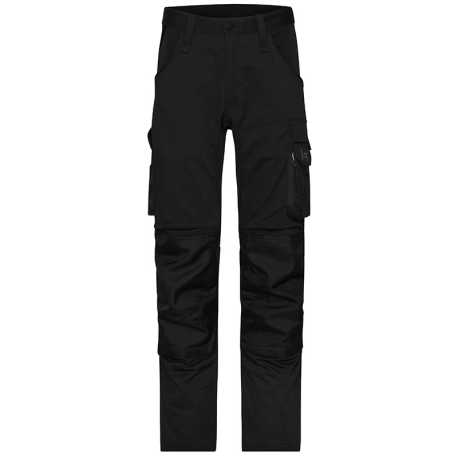 Pánske nohavice (DAIBER Workwear Stretch-Pants Slim Line) > čierna / čierna > 102
