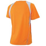 Dámske tričko (DAIBER Ladies' Running-T) > oranžová / biela > S