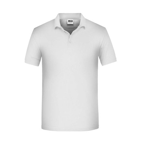Pánska polokošeľa(DAIBER Mens BIO Workwear Polo) > biela > 6XL