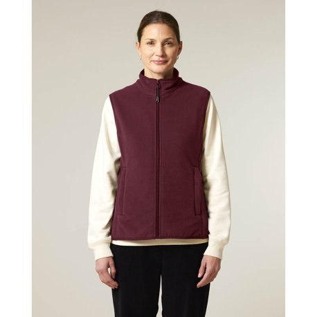 Dámska vesta (STANLEY\STELLA Stella Quester) > červená (burgundy) > XS