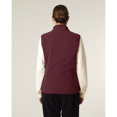 Dámska vesta (STANLEY\STELLA Stella Quester) > červená (burgundy) > XS