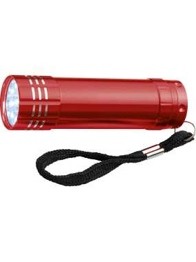 9 LED baterka "Montargis" > červená