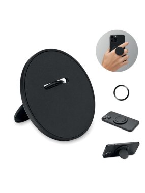 Magnetický držiak na telefón > čierna