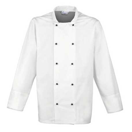 Pánske tričko (PREMIER ‘CUISINE ‘LONG SLEEVE CHEF’S JACKET) > biela > XS