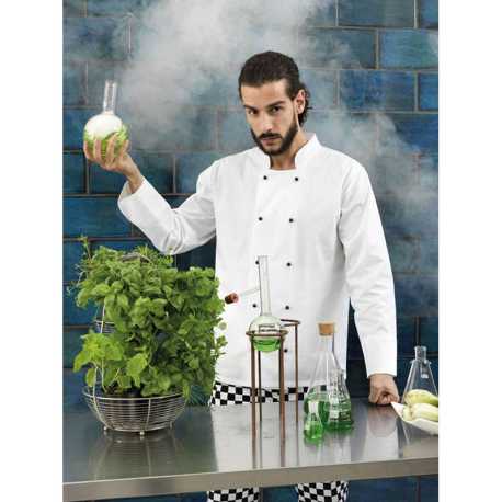 Pánske tričko (PREMIER ‘CUISINE ‘LONG SLEEVE CHEF’S JACKET) > biela > XS