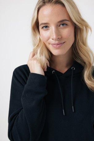 Micro fleece mikina Iqoniq Trivor z recykl. polyesteru > čierna > 3XL