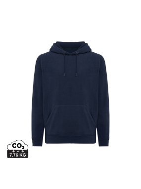 Micro fleece mikina Iqoniq Trivor z recykl. polyesteru > modrá (navy) > S