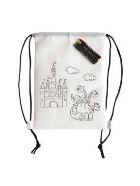 Batoh s voskovkami > biela