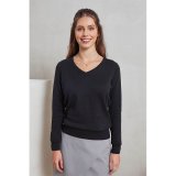 Dámsky sveter (PREMIER LADIES V-NECK KNITTED SWEATER) > modrá (navy) > 4XL