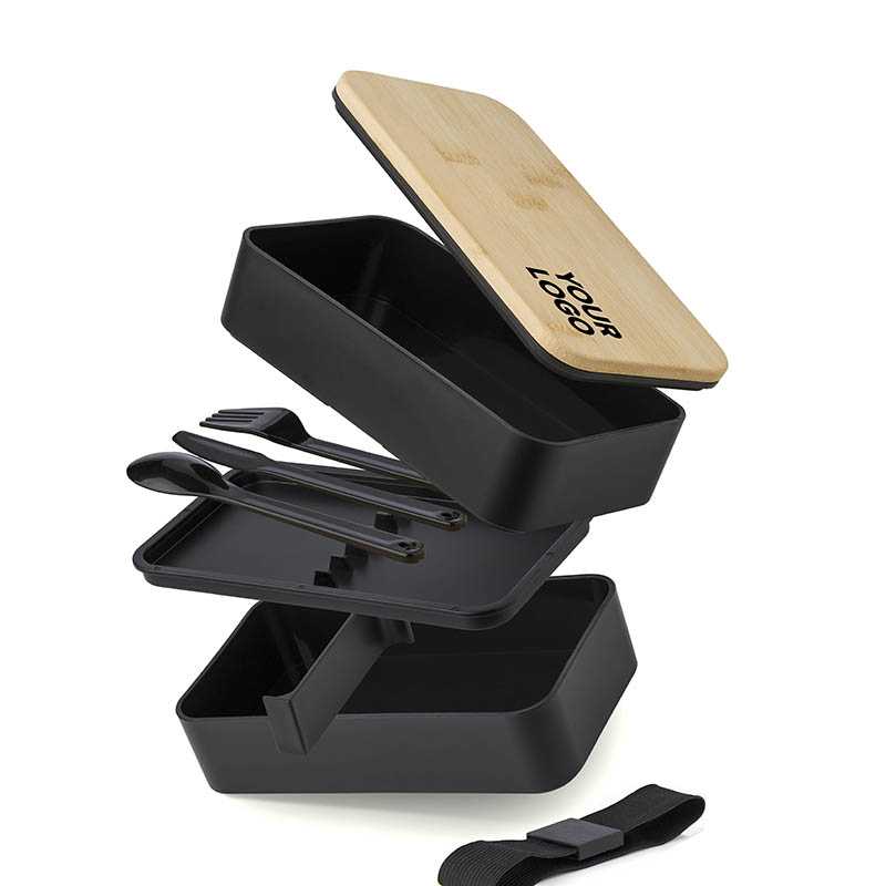 Dvojitý obedový box > biela