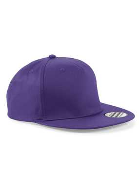 5 panelová unisex šiltovka (Beechfield 5 Panel Snapback Rapper Cap) > fialová (purple)
