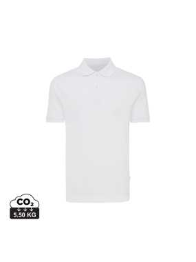 Polo tričko Iqoniq Yosemite z recykl. bavlny > biela > 5XL
