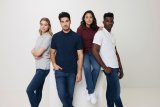 Unisex polokošeľa (Iqoniq Yosemite) > červená (luscious) > L