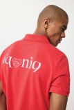 Unisex polokošeľa (Iqoniq Yosemite) > červená (luscious) > L