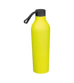 Pogumovaná fľaša na pitie, 750 ml > žltá