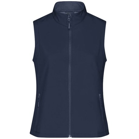 Dámska vesta (DAIBER Ladies Promo Softshell Vest) > modrá (navy) > S