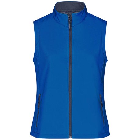 Dámska vesta (DAIBER Ladies Promo Softshell Vest) > modrá (nautic) / modrá (navy) > 2XL