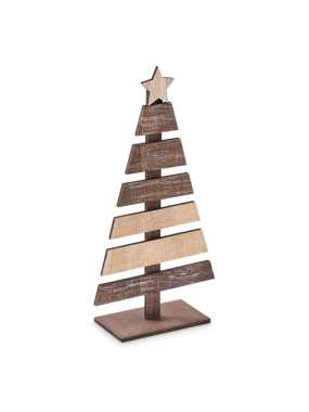 Drevený vianočný stromček > hnedá (wood)