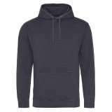 Unisex mikina (Just Hoods WASHED HOODIE) > šedá (washed charcoal) > M