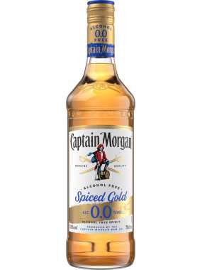 Nealkoholický rum Captain Morgan Spiced Gold Alcohol Free 0,7 l