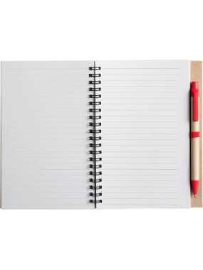 Poznámkový blok > červená