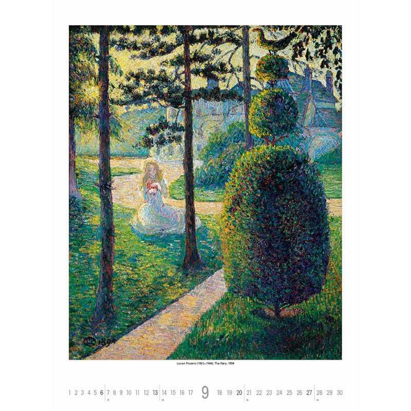 Nástenný kalendár (Gardens Impressionism 2026) - 42 x 56 cm
