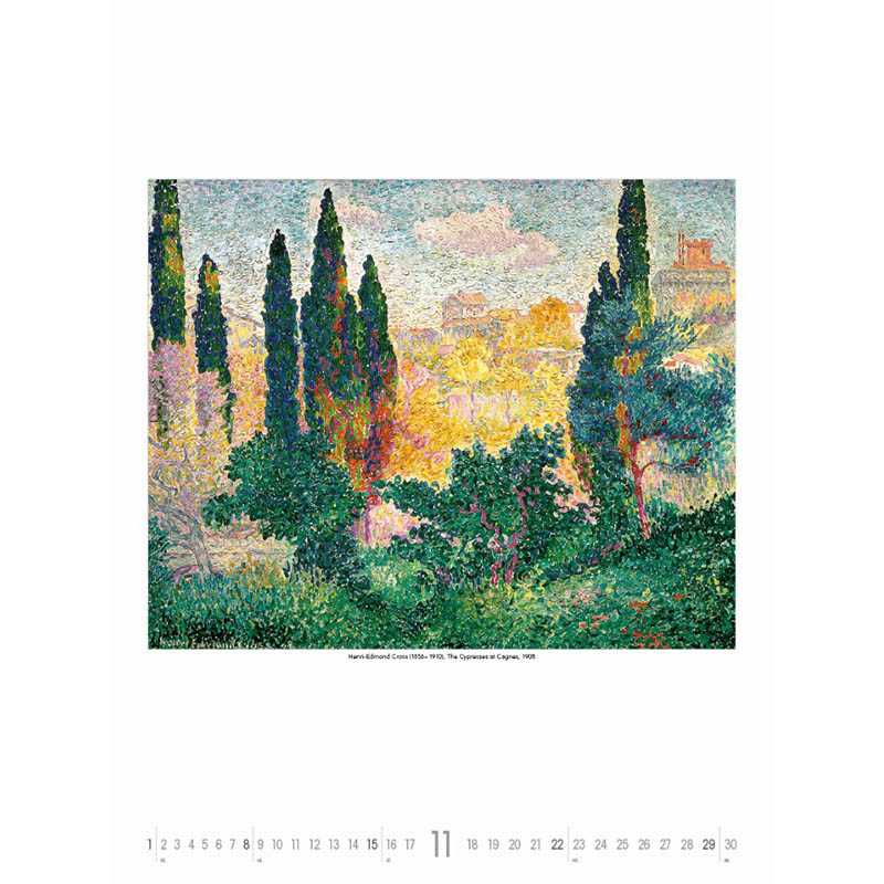Nástenný kalendár (Gardens Impressionism 2026) - 42 x 56 cm