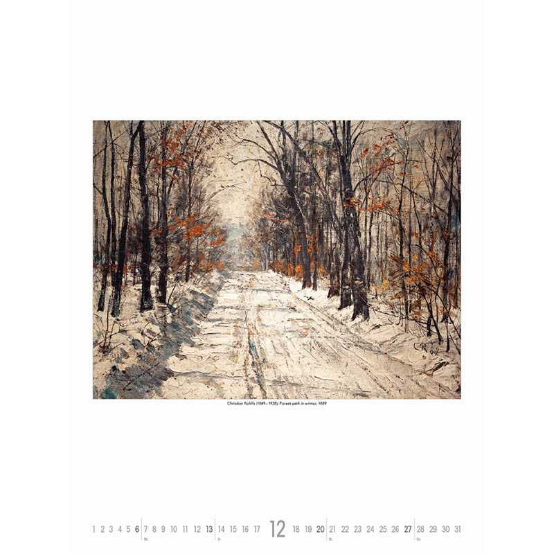 Nástenný kalendár (Gardens Impressionism 2026) - 42 x 56 cm