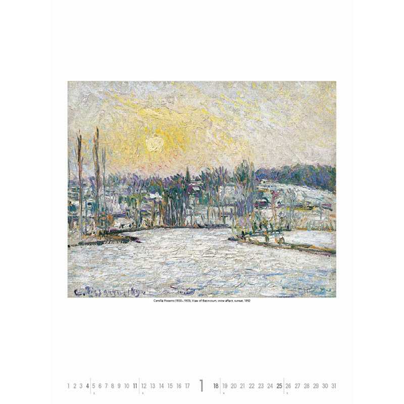 Nástenný kalendár (Gardens Impressionism 2026) - 42 x 56 cm